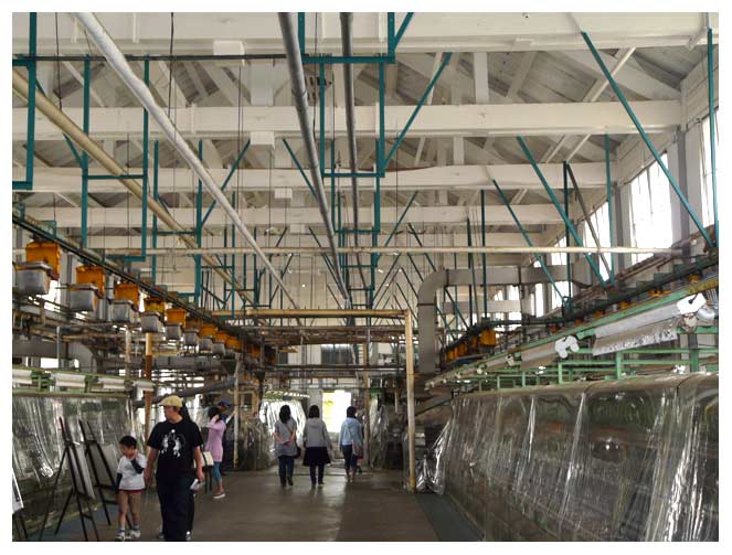 富岡製糸場の製糸機械
